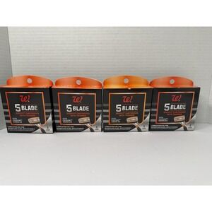 New 4 Packs Walgreens 5 Blade Easyfit Cartridges 8 Packs 32 Total Cartridges